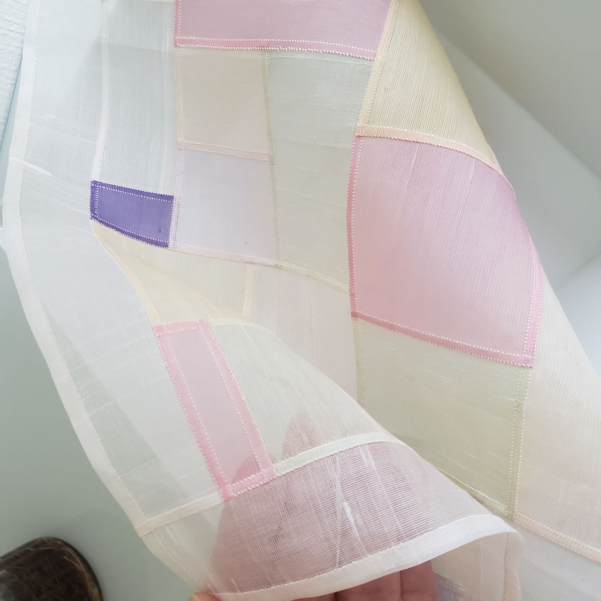 KIT オクサ（薄絹）でつくるパステルカラーの覆い布  ｜POJAGI工房koe